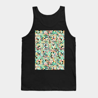 Gilded Boho Jeweled Tiles Tank Top